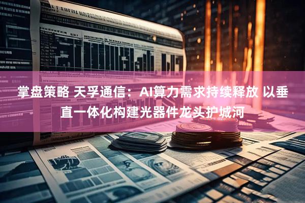 掌盘策略 天孚通信：AI算力需求持续释放 以垂直一体化构建光器件龙头护城河